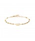 Pulsera Agatha Paris Sunset Baño Oro y Nácar - 2480330-831-TU