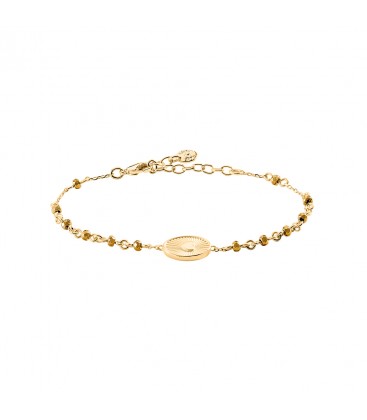 Pulsera Agatha Paris Sunset Baño Oro y Nácar - 2480330-831-TU